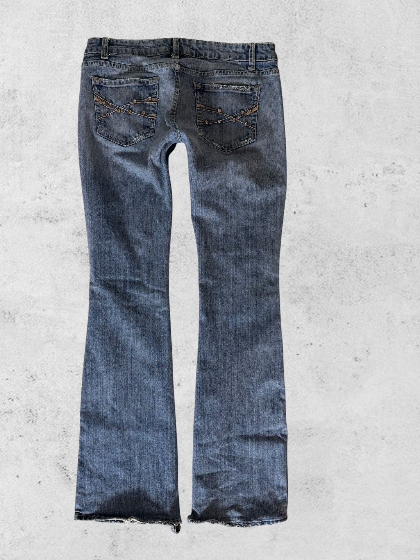 Lågmidjade jeans stl: S/M