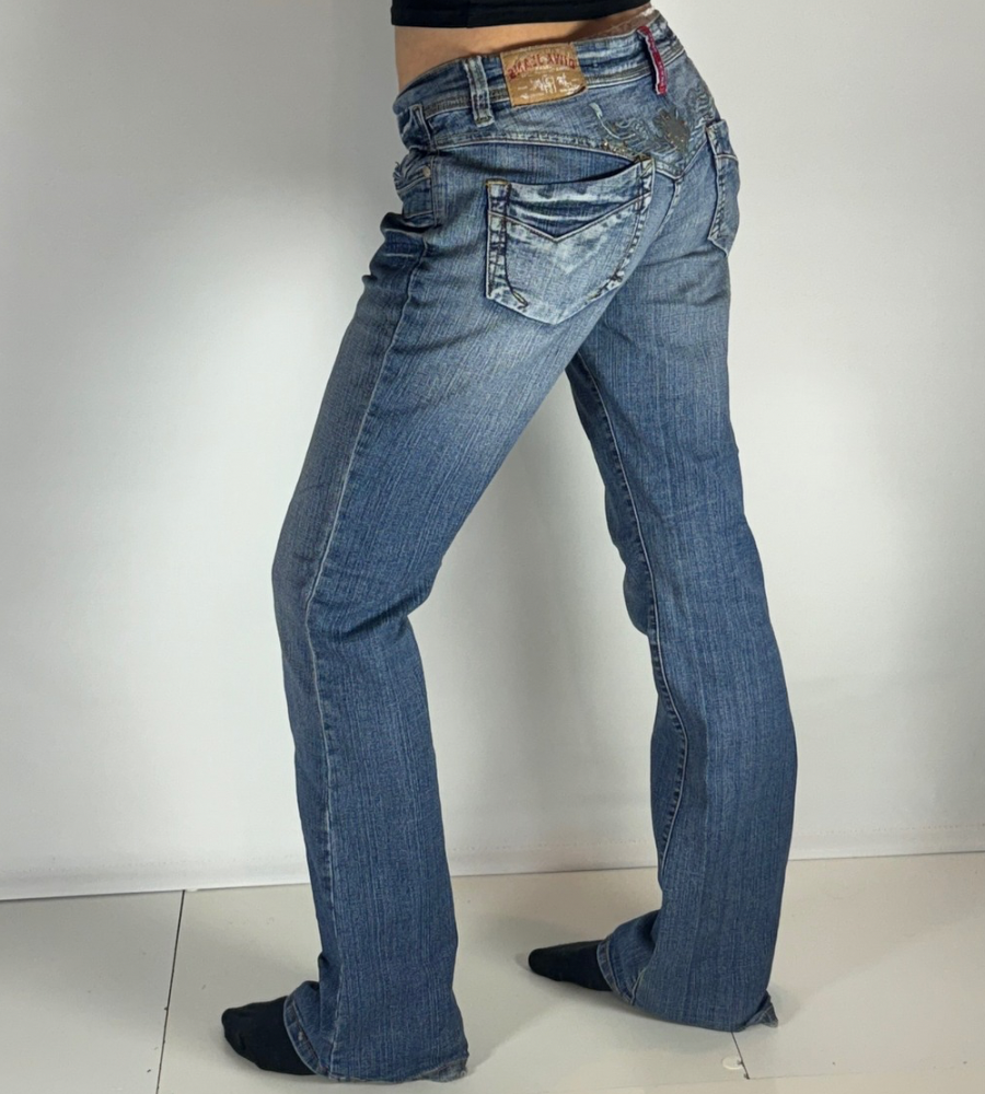 Lågmidjde jeans – stl: M