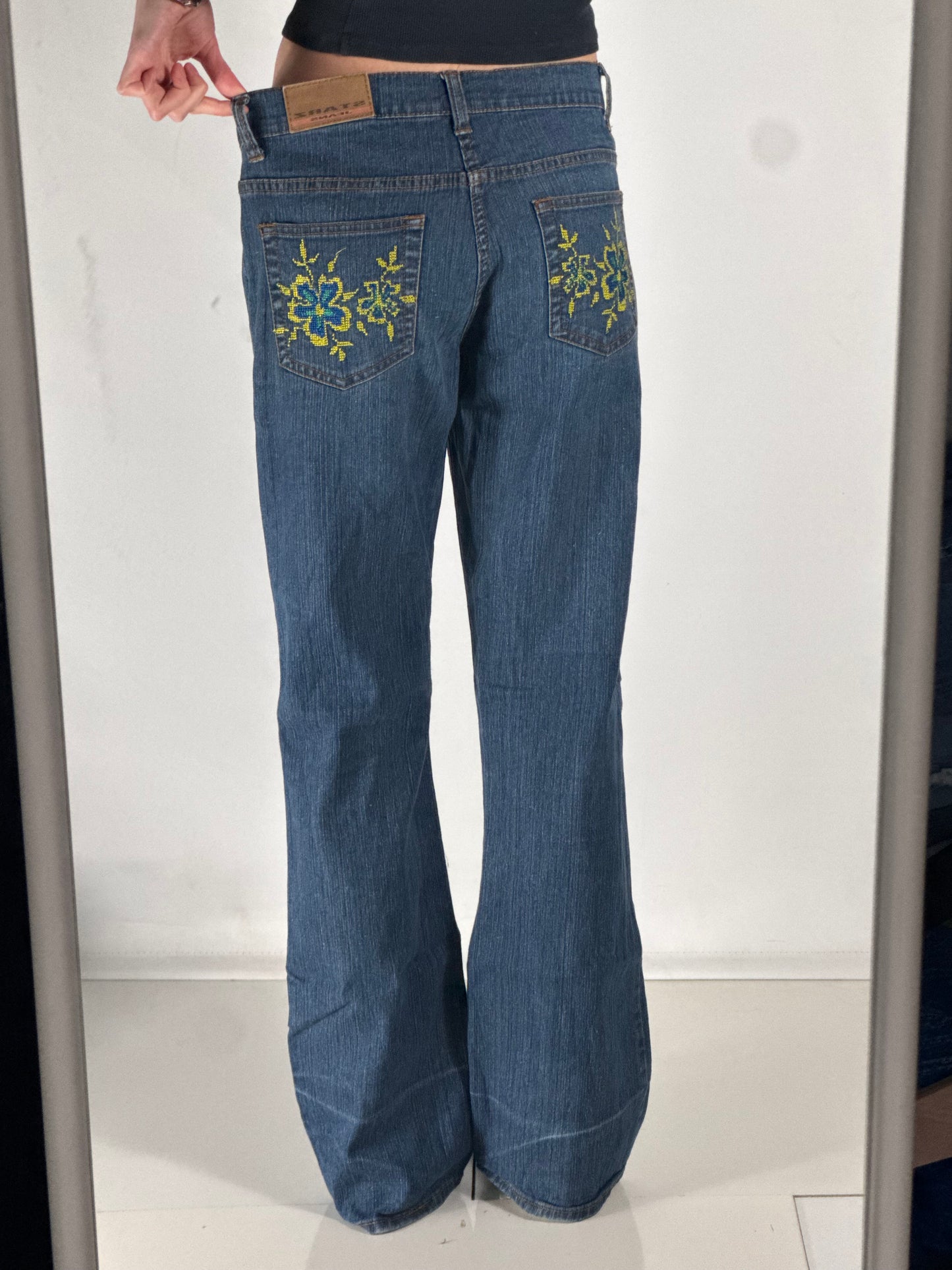 Lågmidjade jeans stl: S
