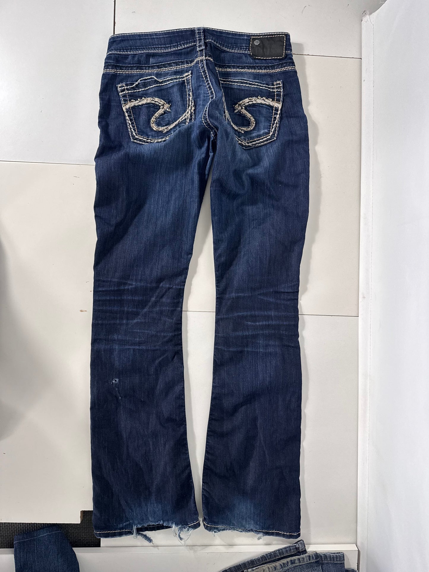 Lågmidjade jeans stl: S