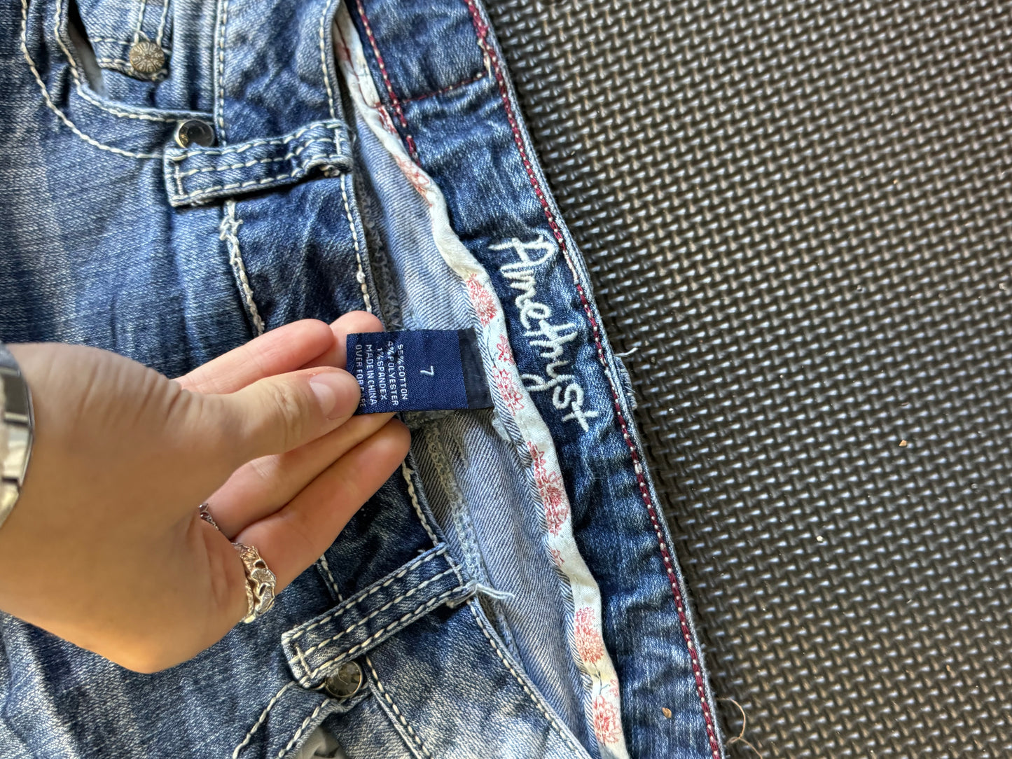 Lågmidjade jeans stl: S