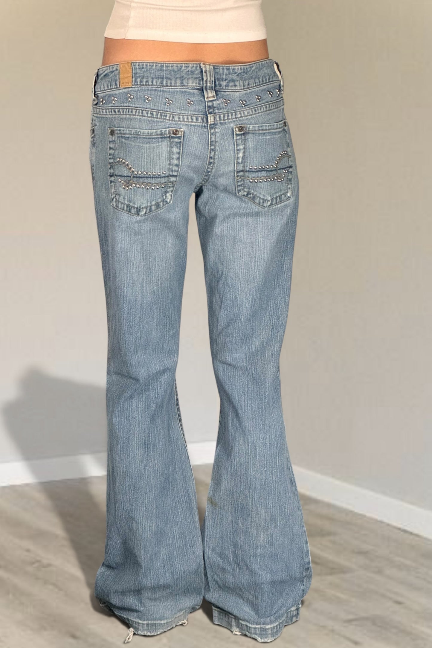 Lågmidjade jeans stl: S