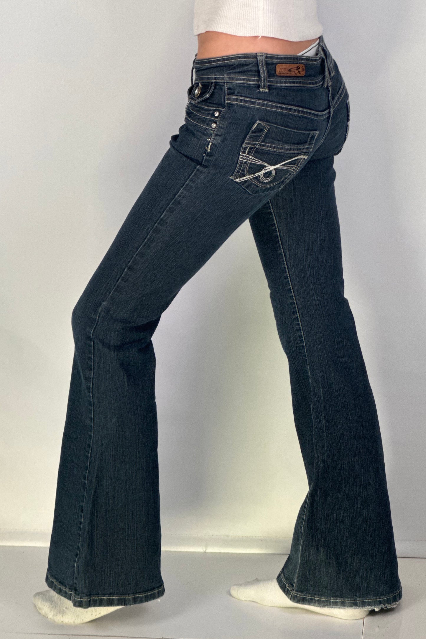 Lågmidjade jeans stl: XS