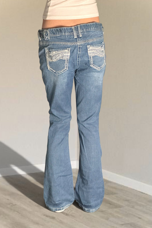 Lågmidjade jeans stl: M/L