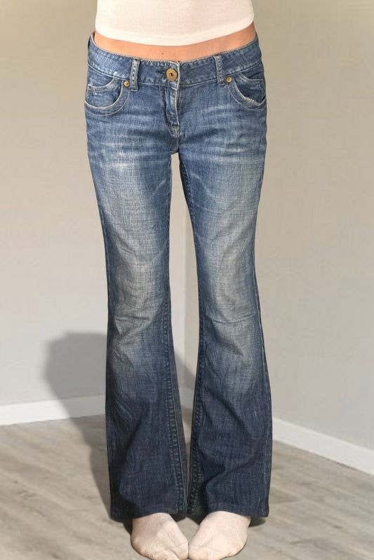 Lågmidjade jeans stl: S