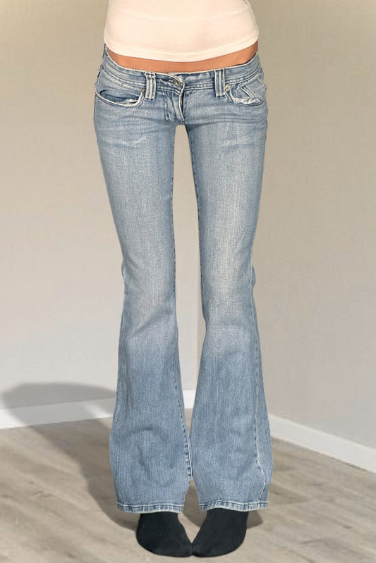 Lågmidjade jeans stl: XXS