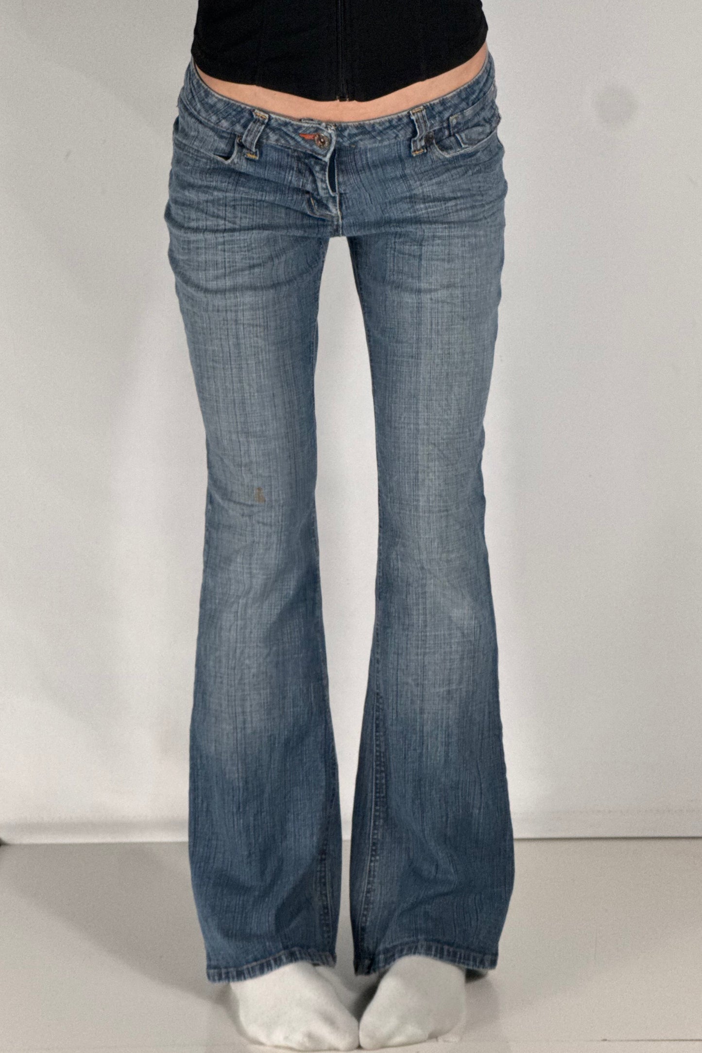 Lågmidjade jeans stl: S