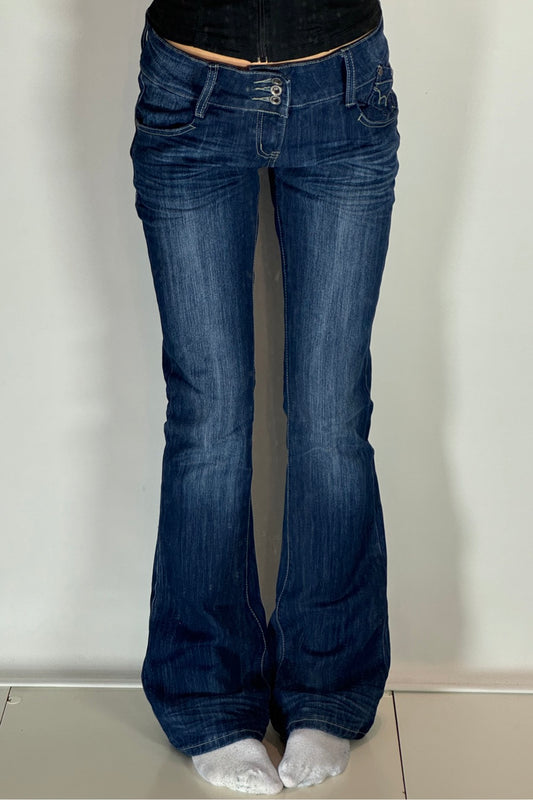 Lågmidjade jeans stl: M