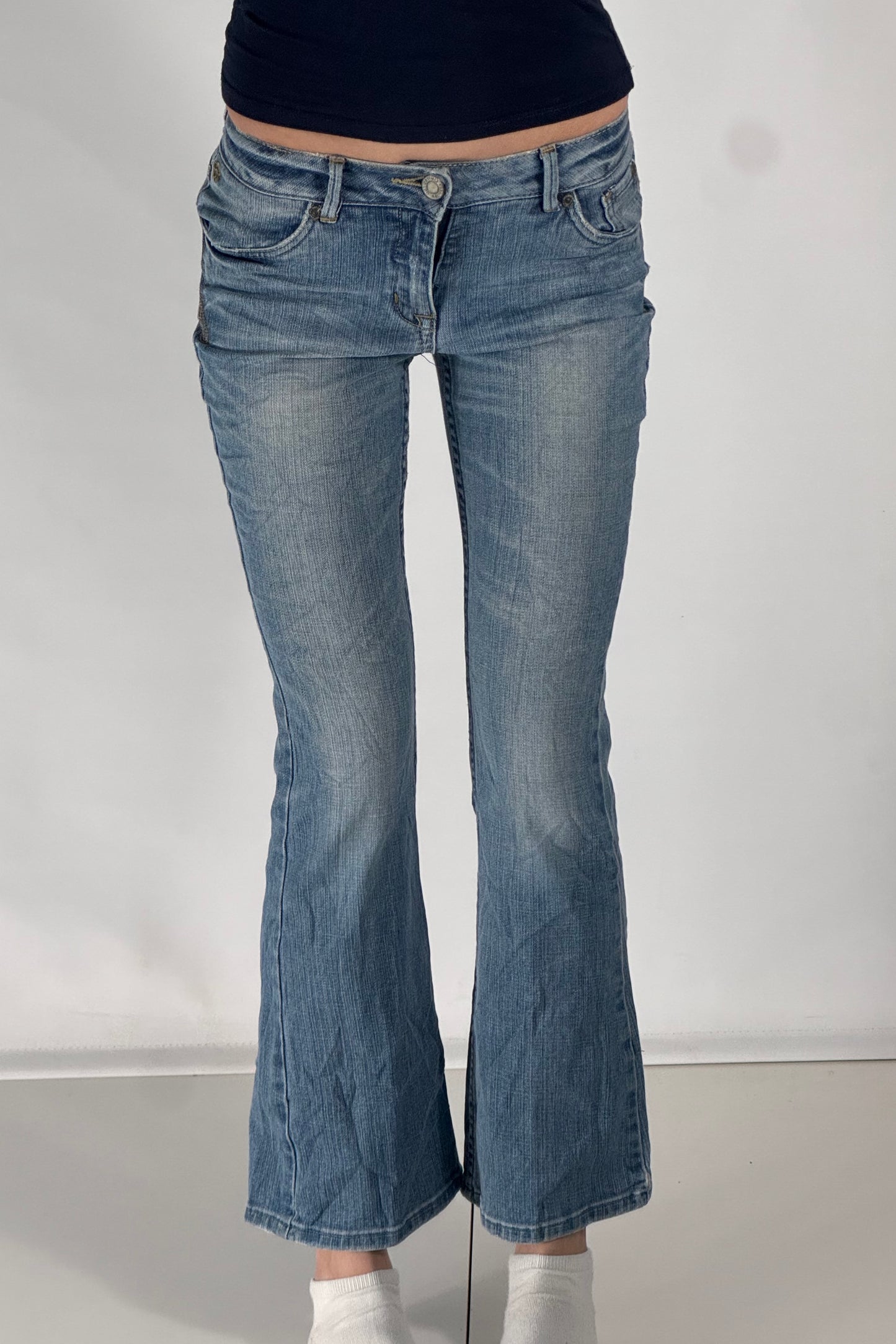 Lågmidjade jeans stl: XXS