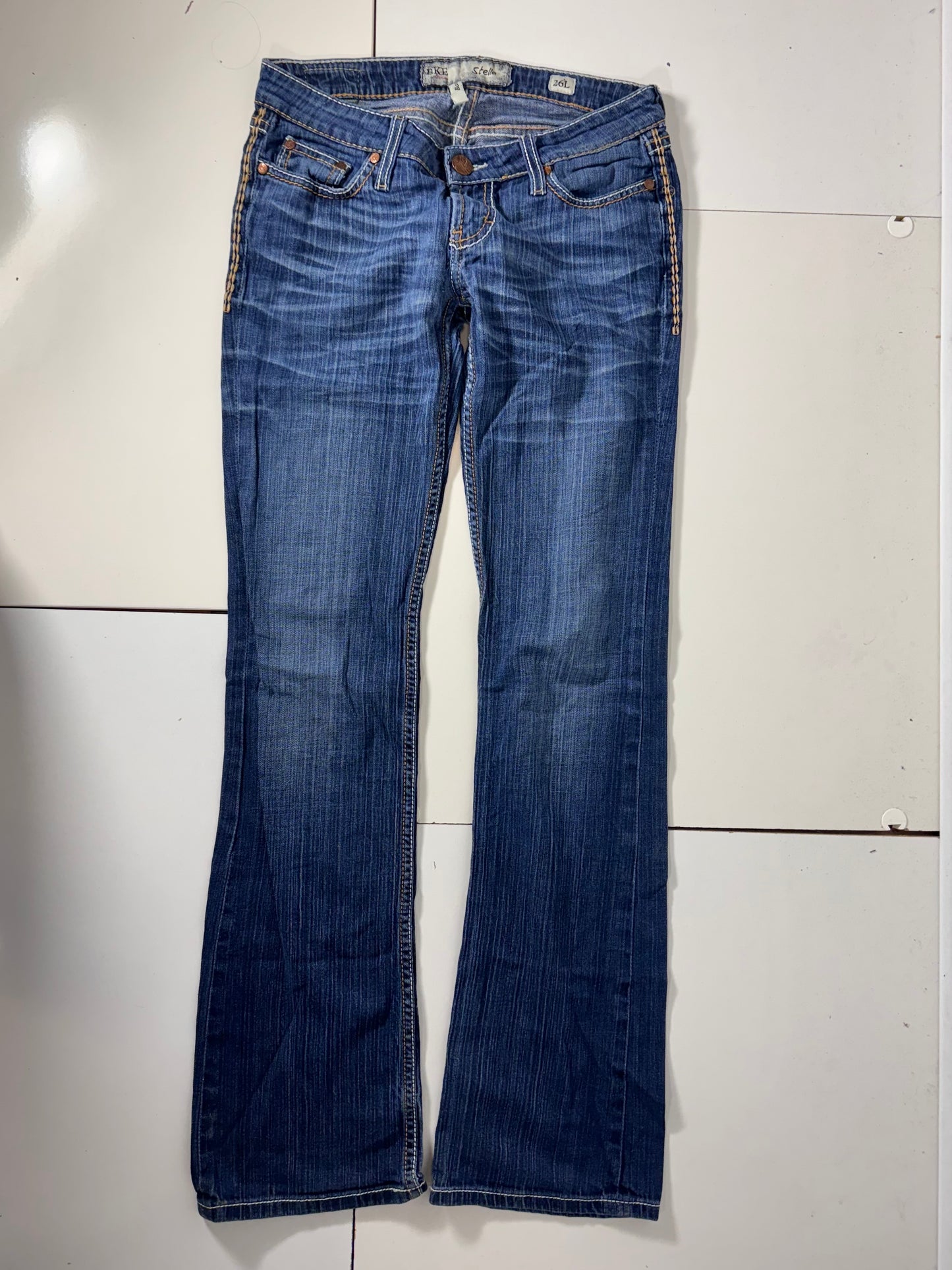 Lågmidjade jeans stl: XS