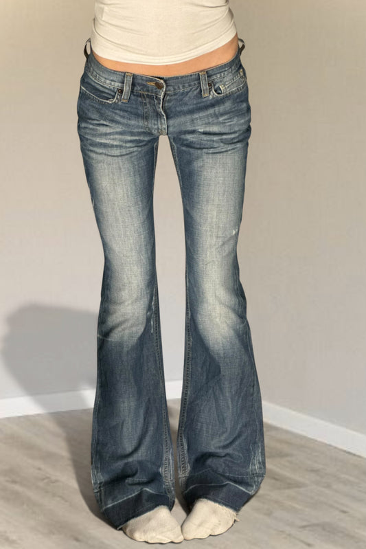 Lågmidjade jeans stl: XS/S