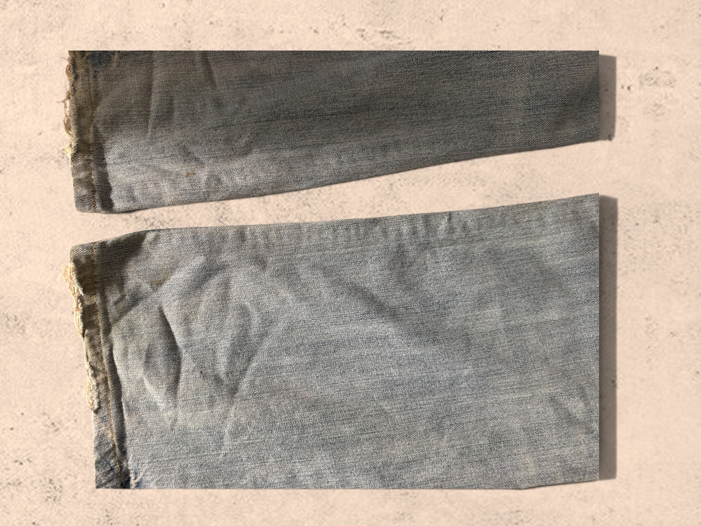 Utsvängda jeans stl: M