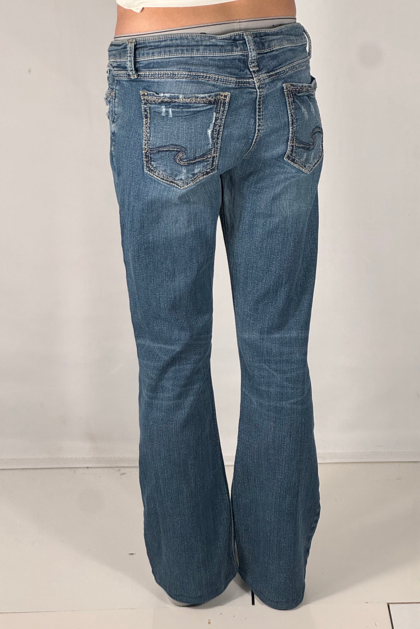 Lågmidjade jeans stl:
