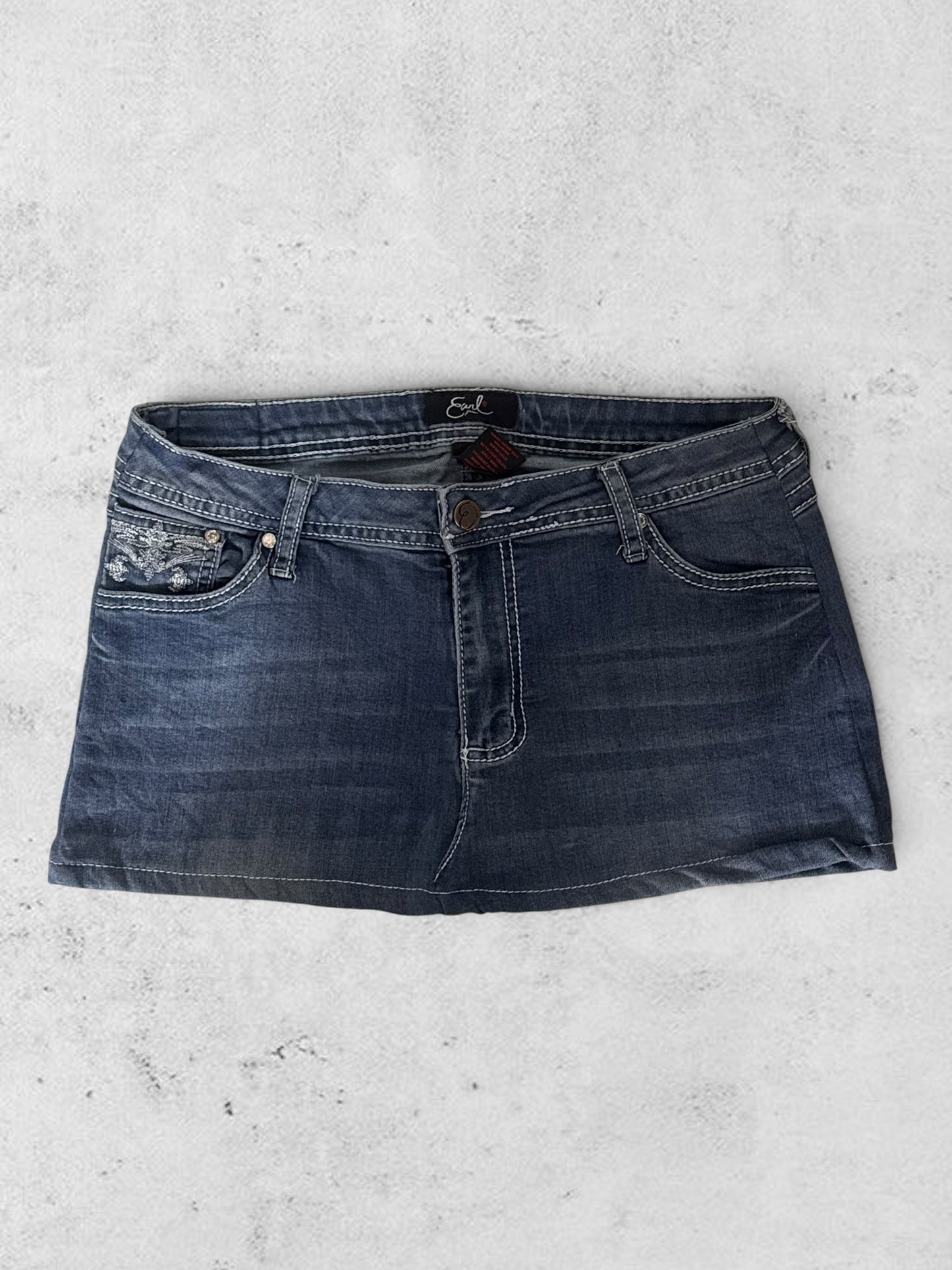 Jeans kjol stl: S