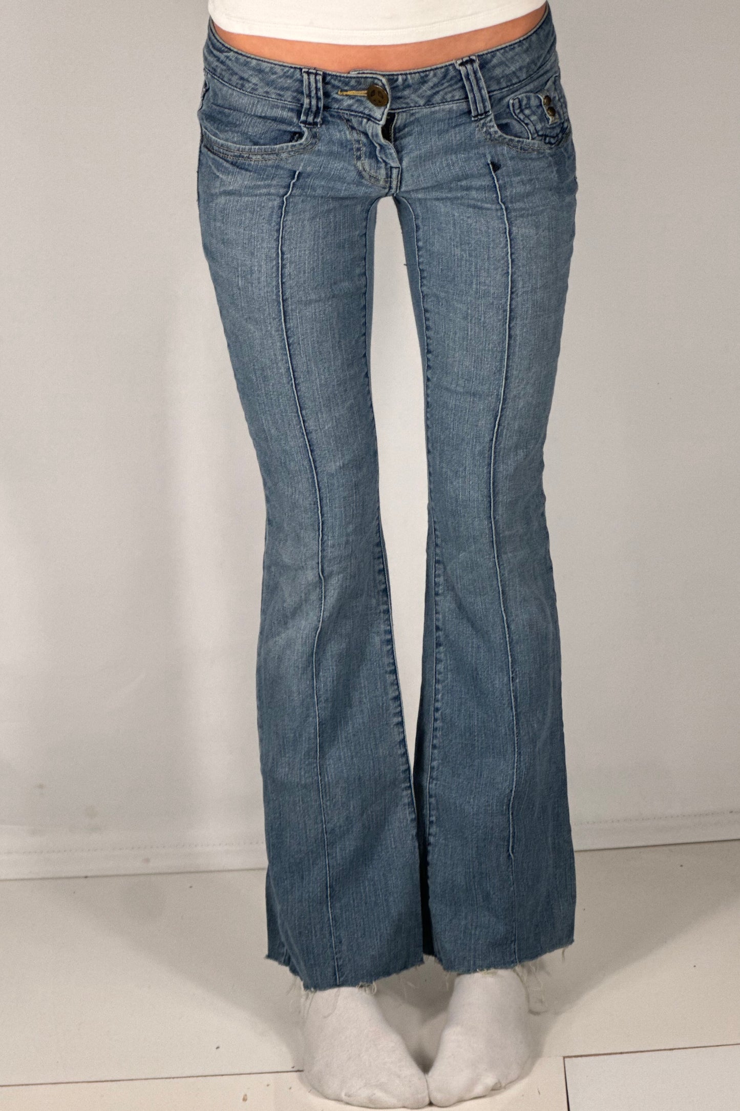 Lavtaljede jeans str: XS