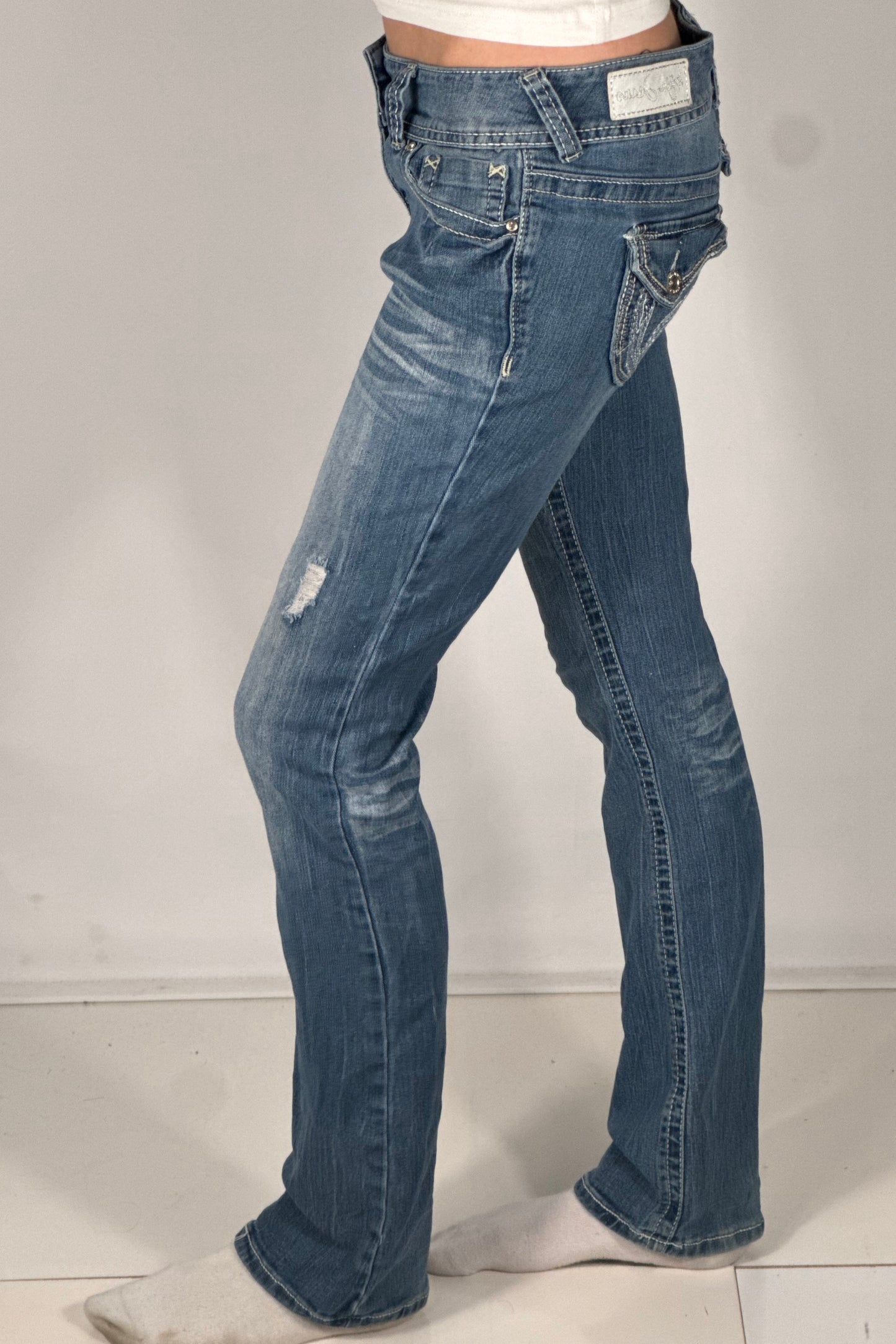 Lågmidjade jeans stl: XS