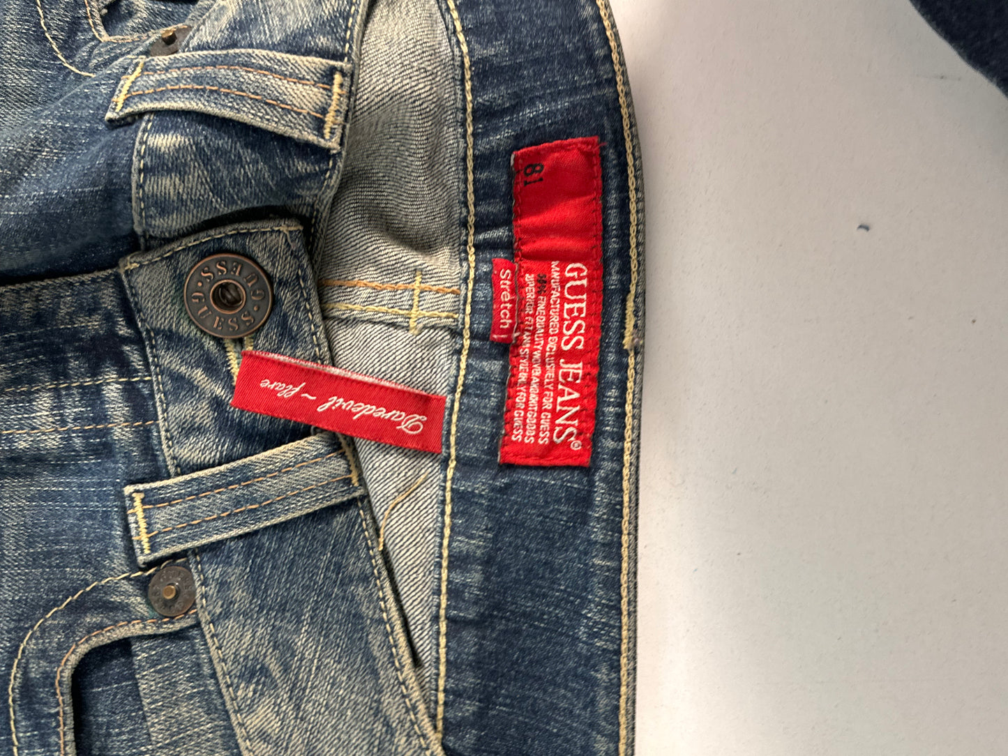 Lågmidjade jeans stl: S