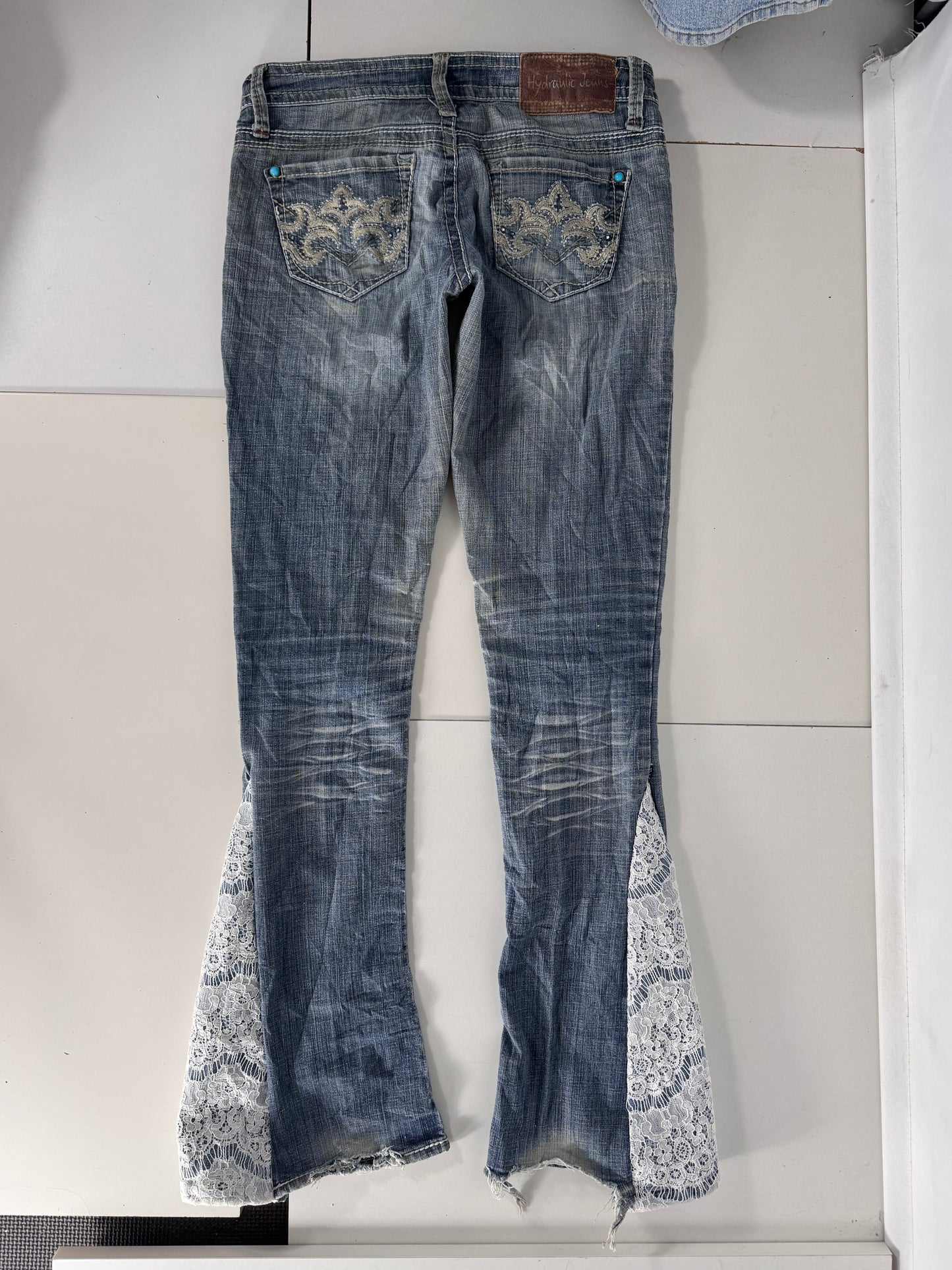 Lågmidjade jeans stl: XS