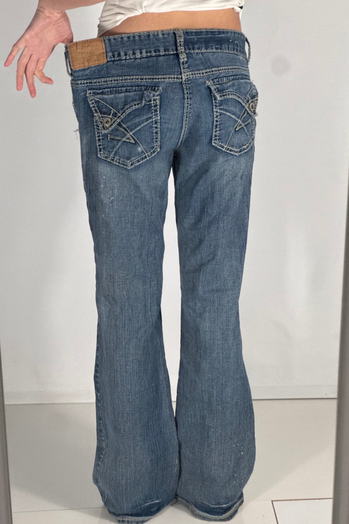 Lågmidjade jeans stl: L