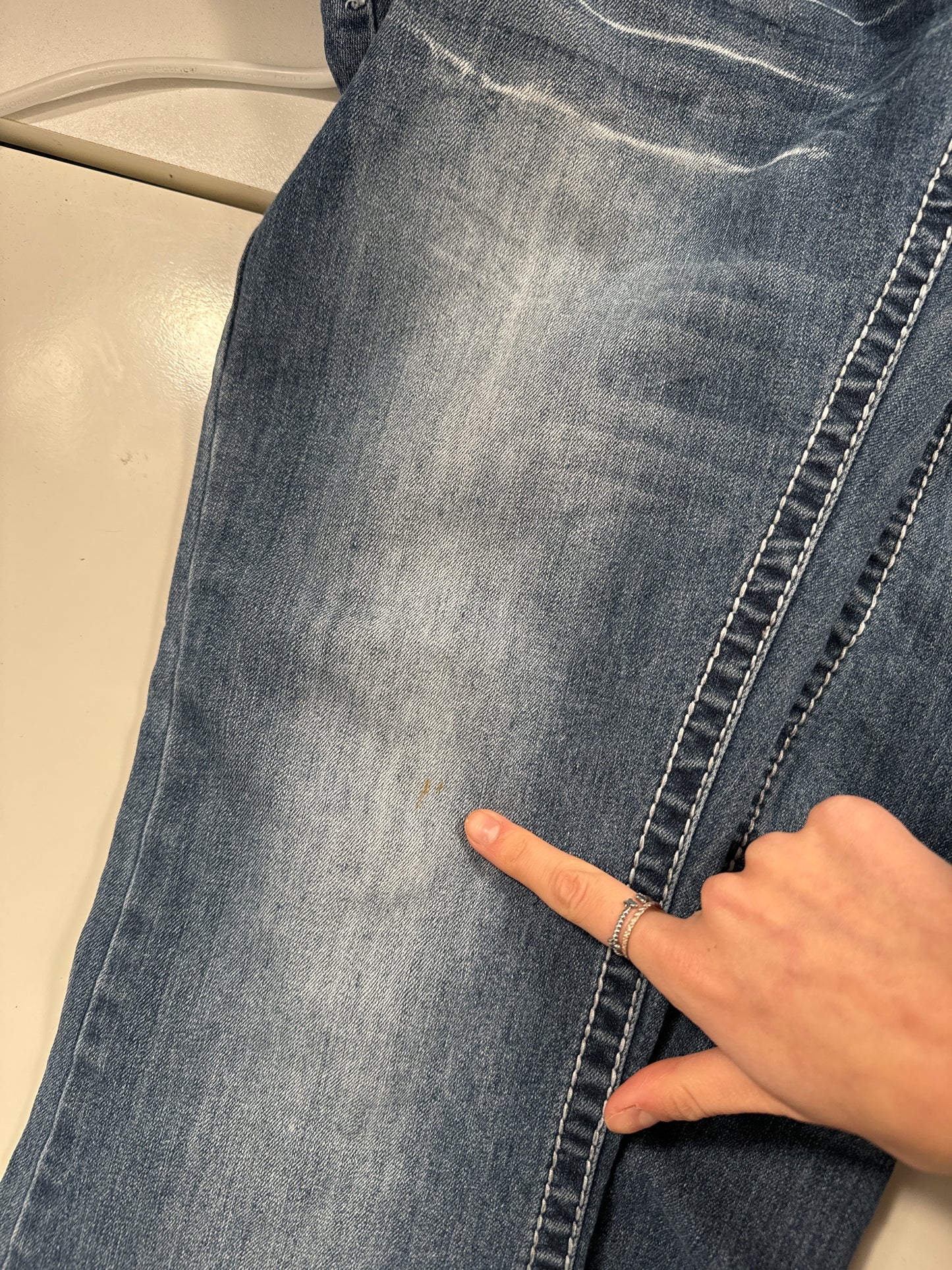 Lavlivsjeans str: M