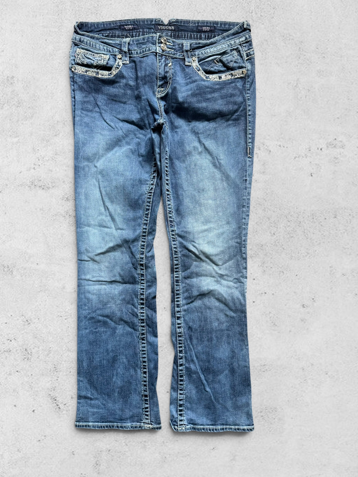 Lågmidjade jeans stl: L