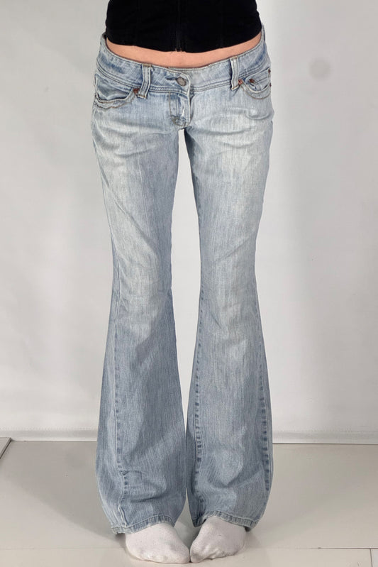 Lågmidjade jeans stl: S/M