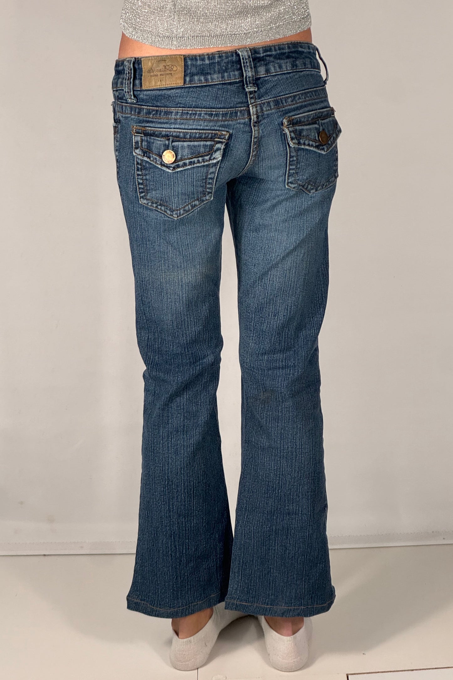 Lavlivede jeans str: XS