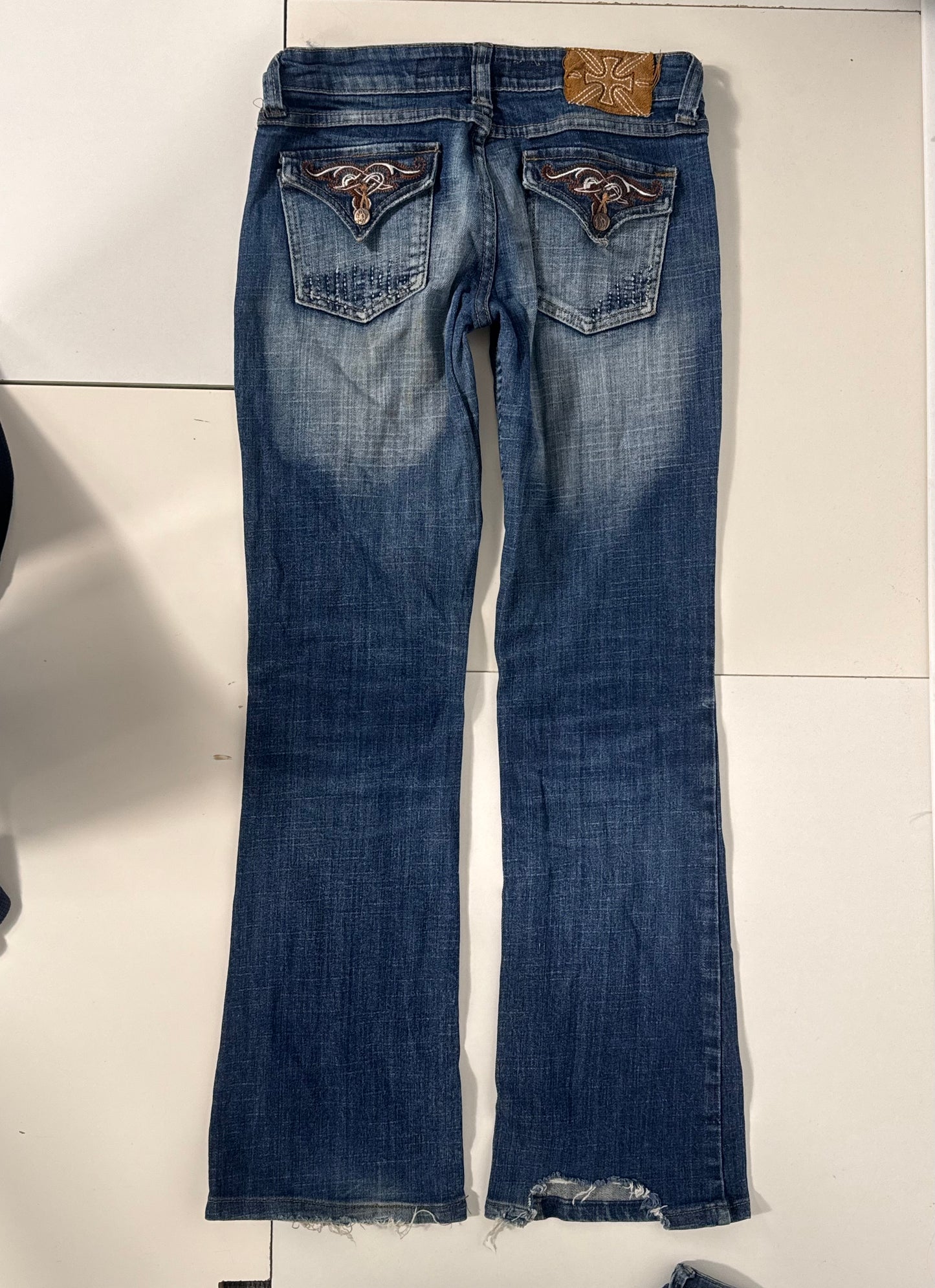 Lågmidjade jeans stl: XS