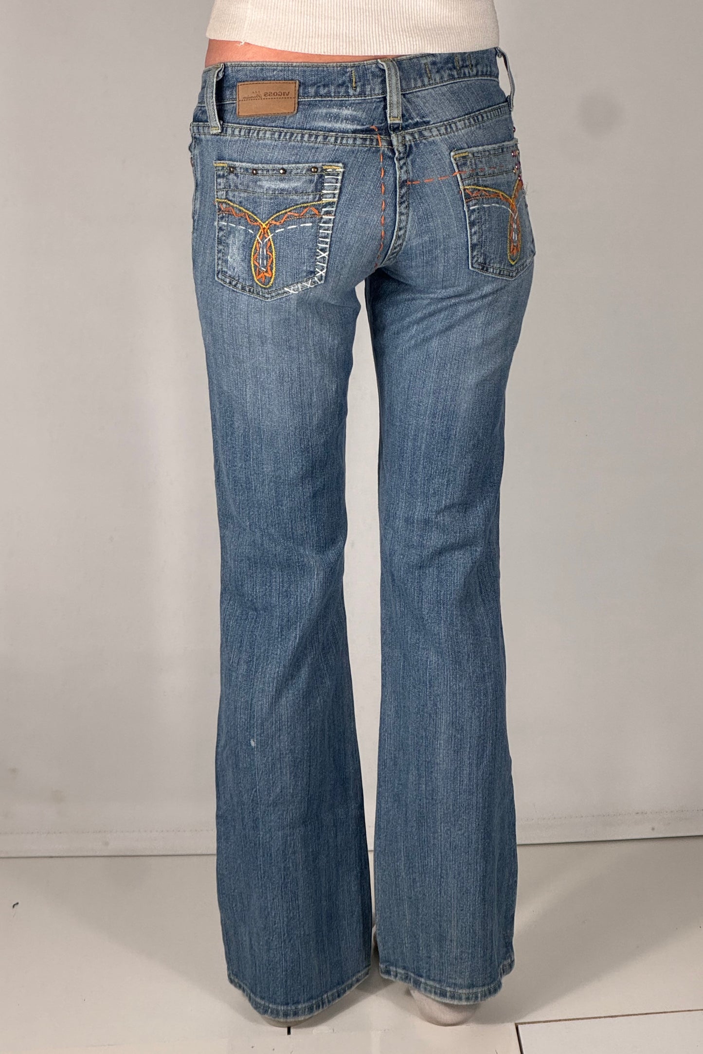 Lågmidjade jeans stl: XS