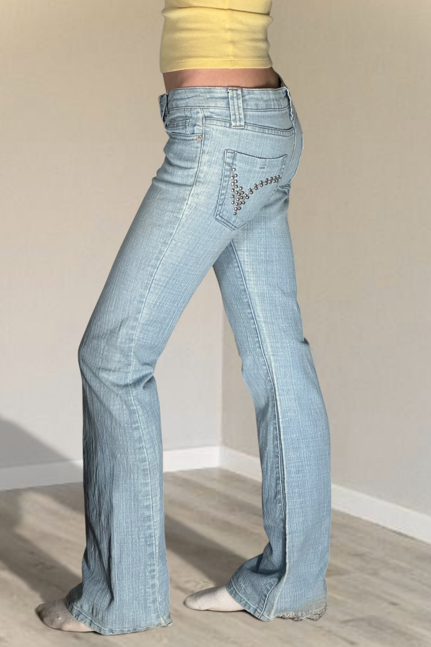 Lågmidjade jeans stl: XS/S