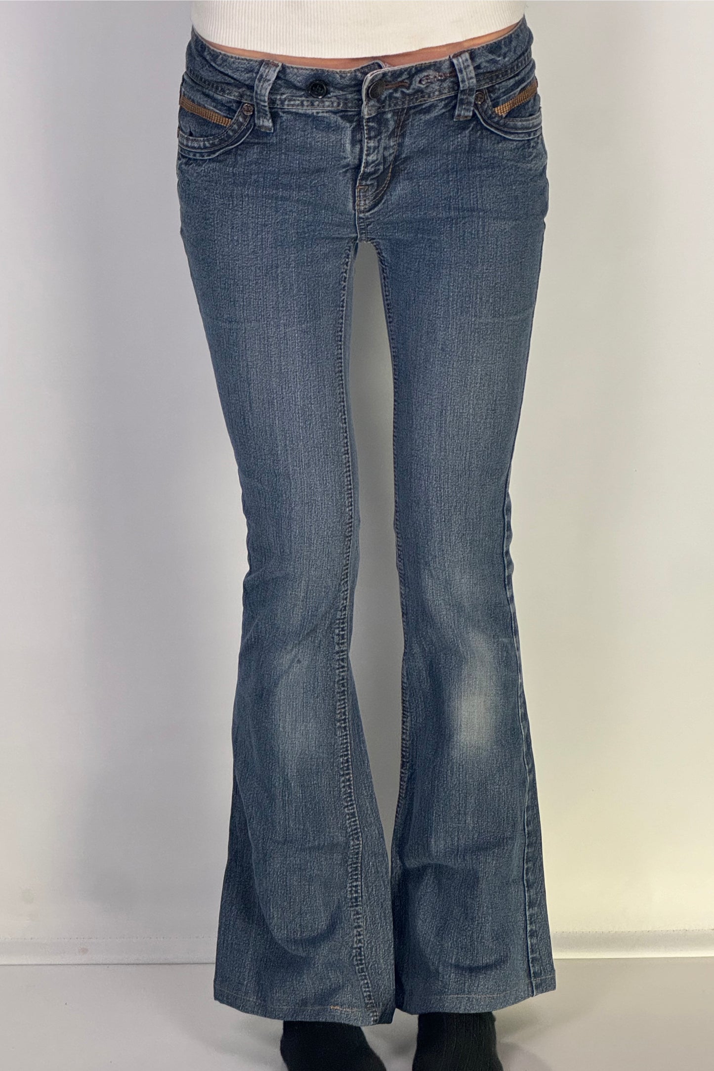 Lågmidjade jeans stl: XS
