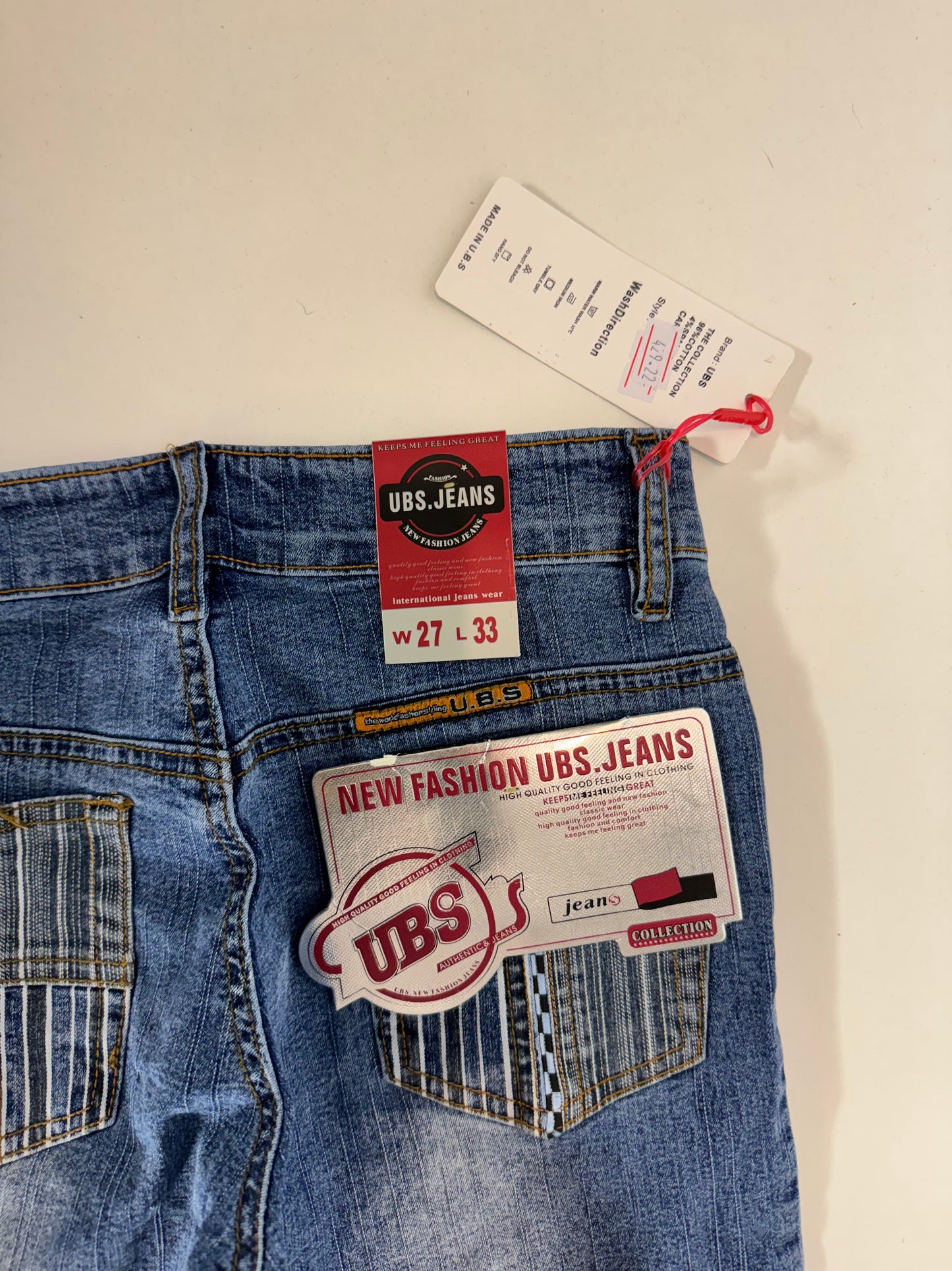 Lågmidjade jeans-stl: XXS