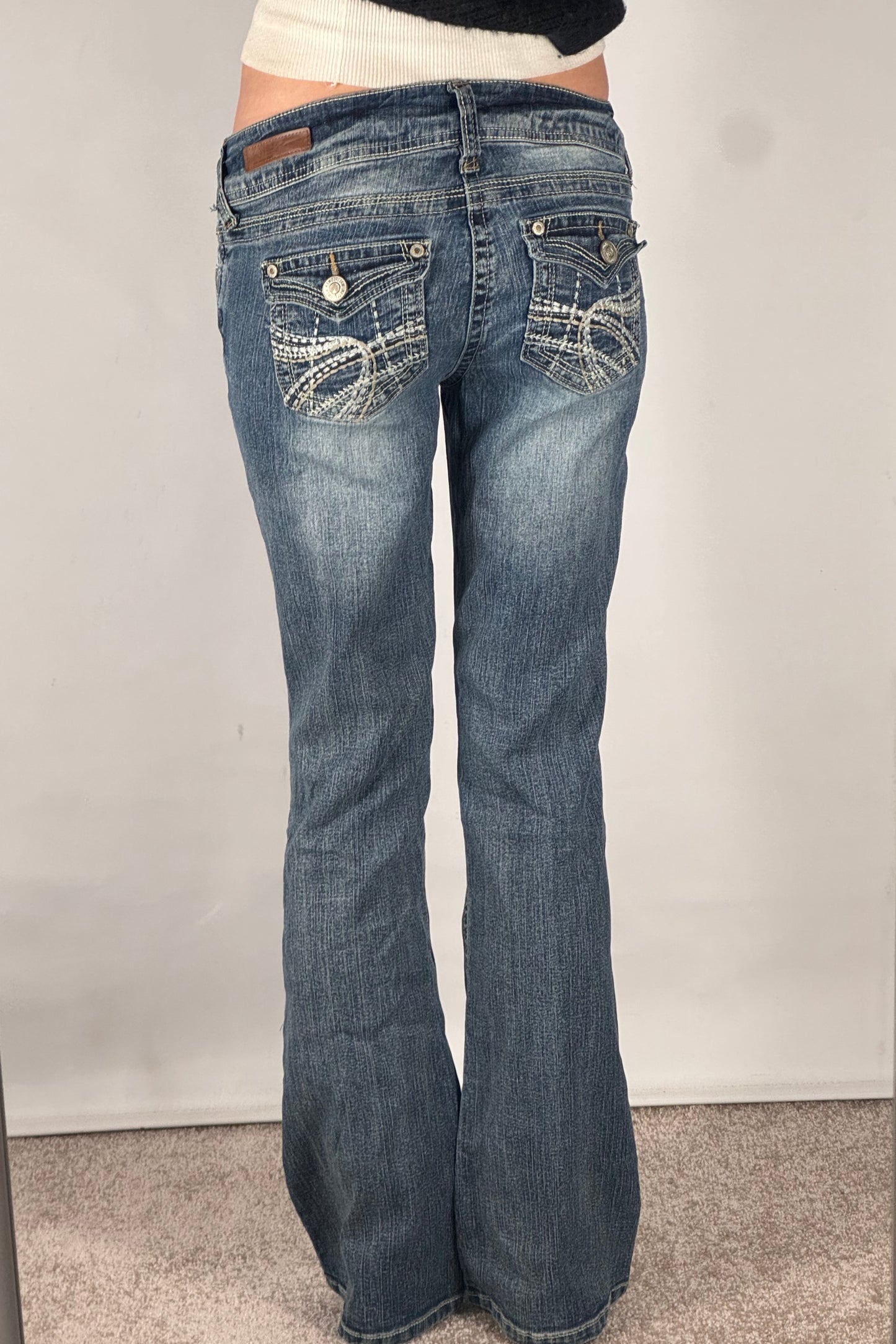 Lavtaljede jeans str: XS