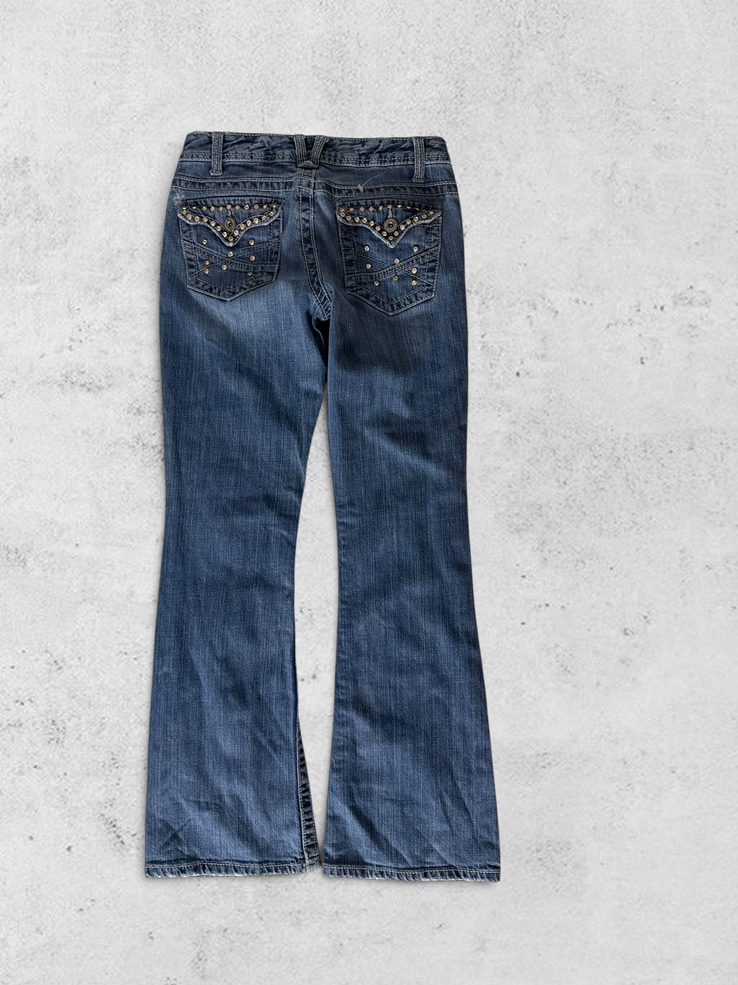 Lågmidjade jeans stl: XS
