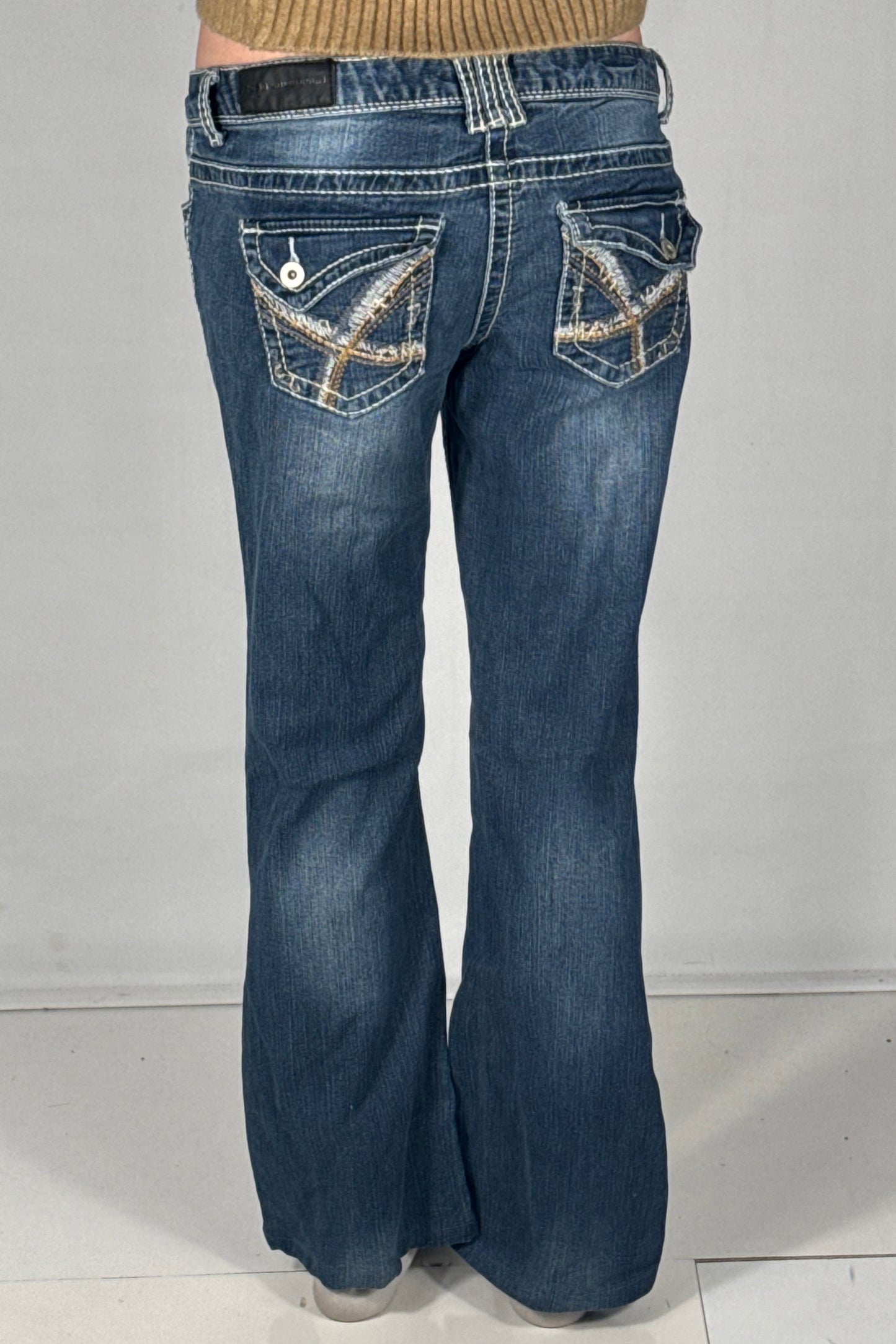 Lågmidjade jeans stl: M