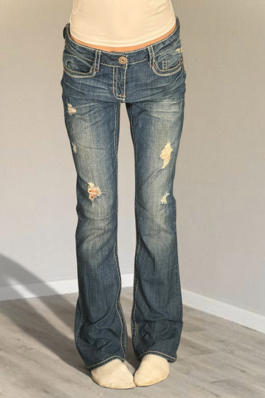 Lågmidjade jeans stl: S