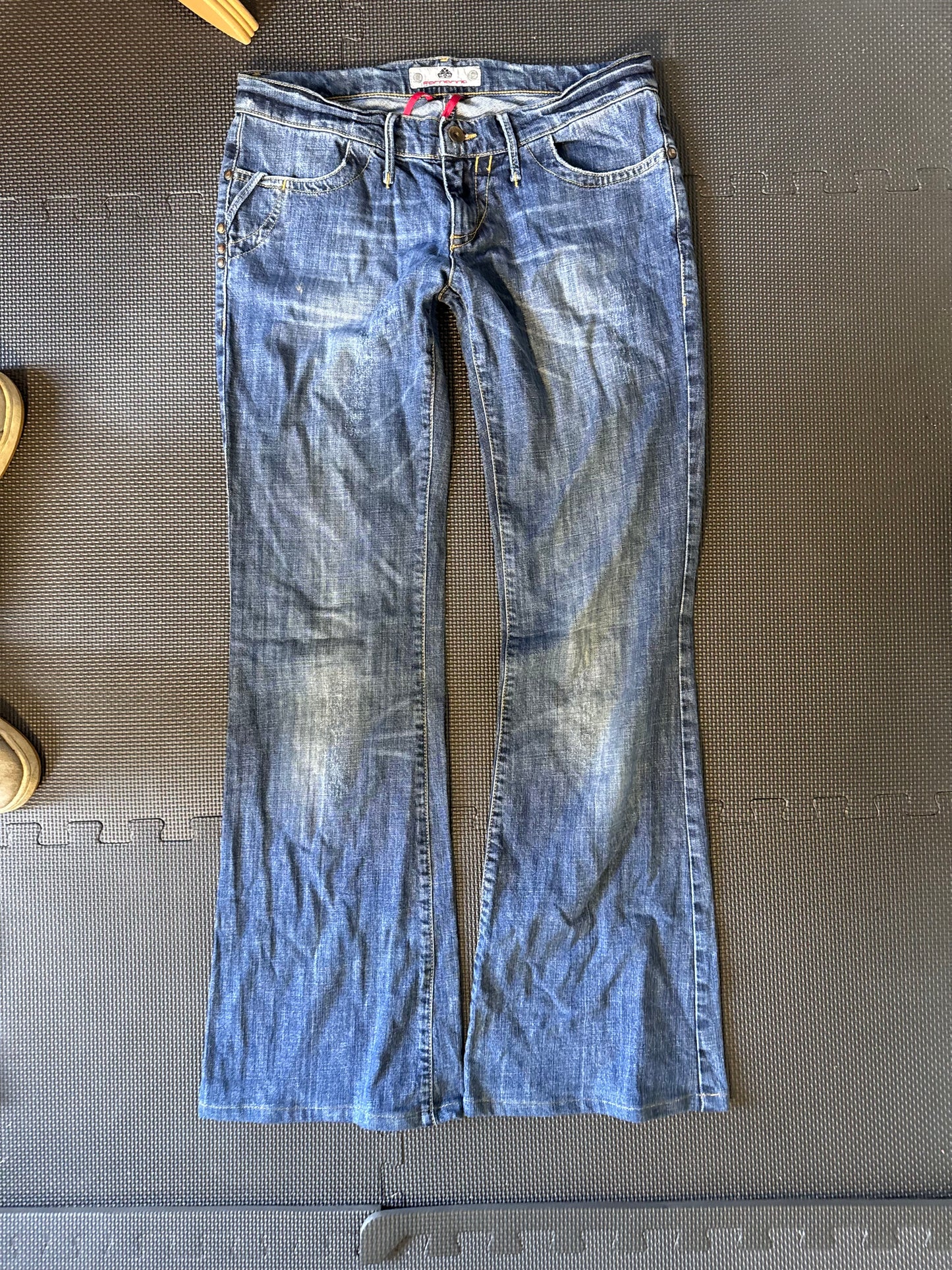 Lågmidjade jeans stl: S