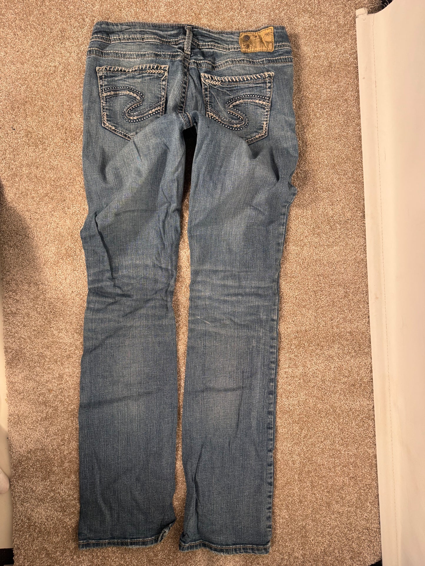 Lågmidjade jeans stl: M