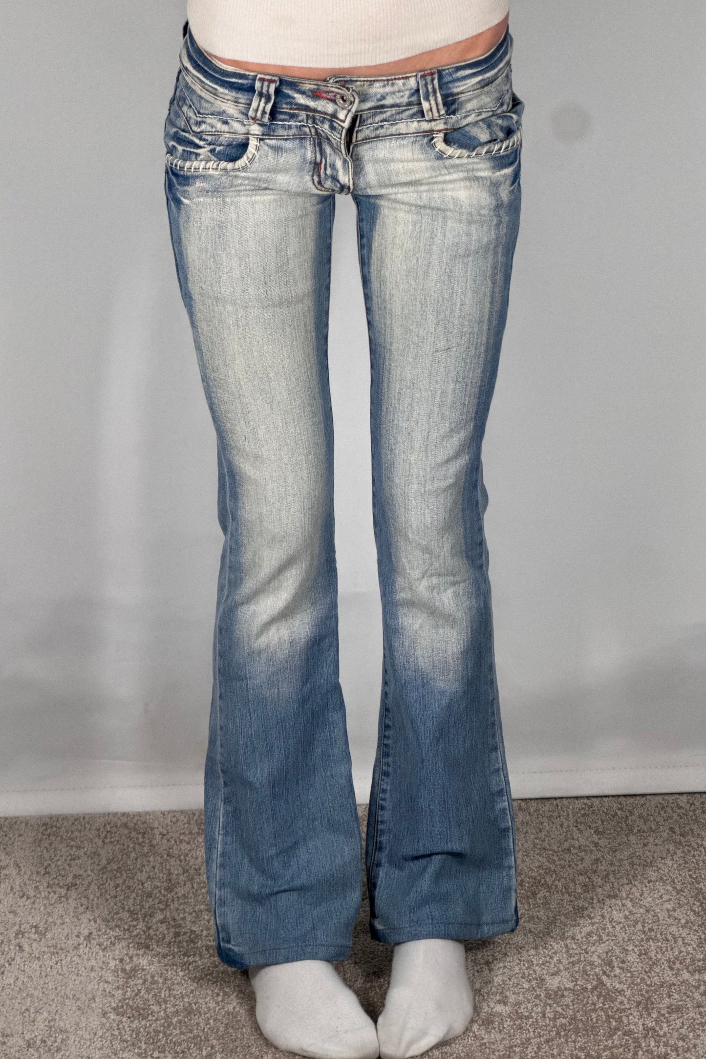 Lågmidjade jeans stl: XXS