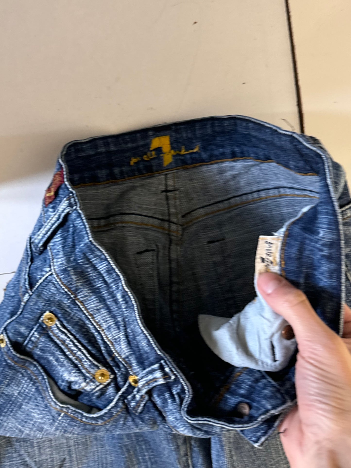 Lågmidjade jeans stl: XS