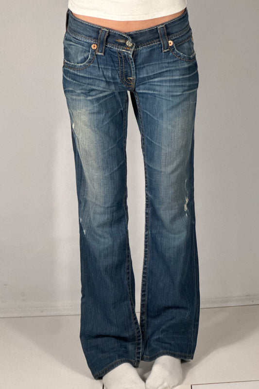 Lågmidjade jeans stl: M