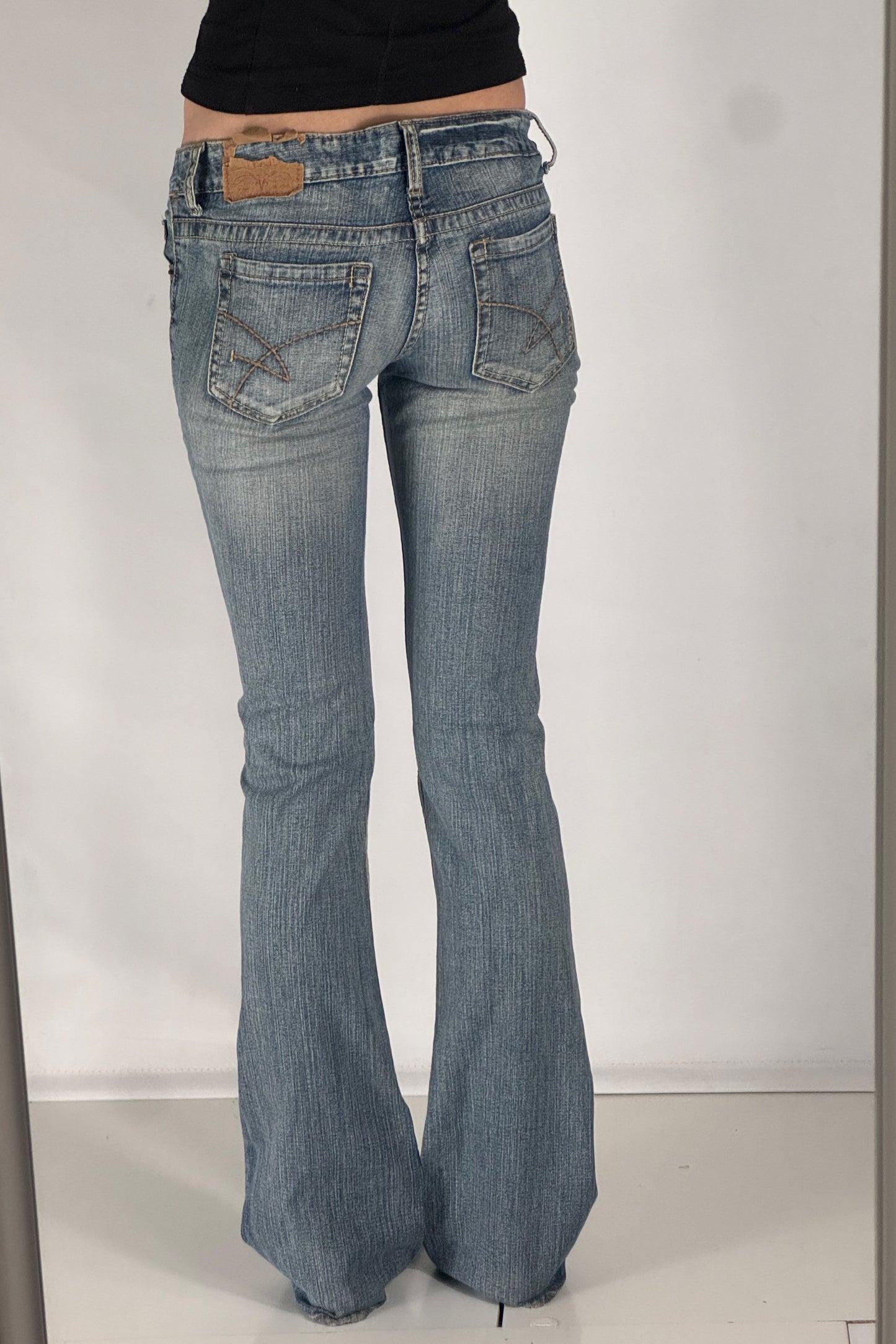 Lågmidjade jeans stl: XS