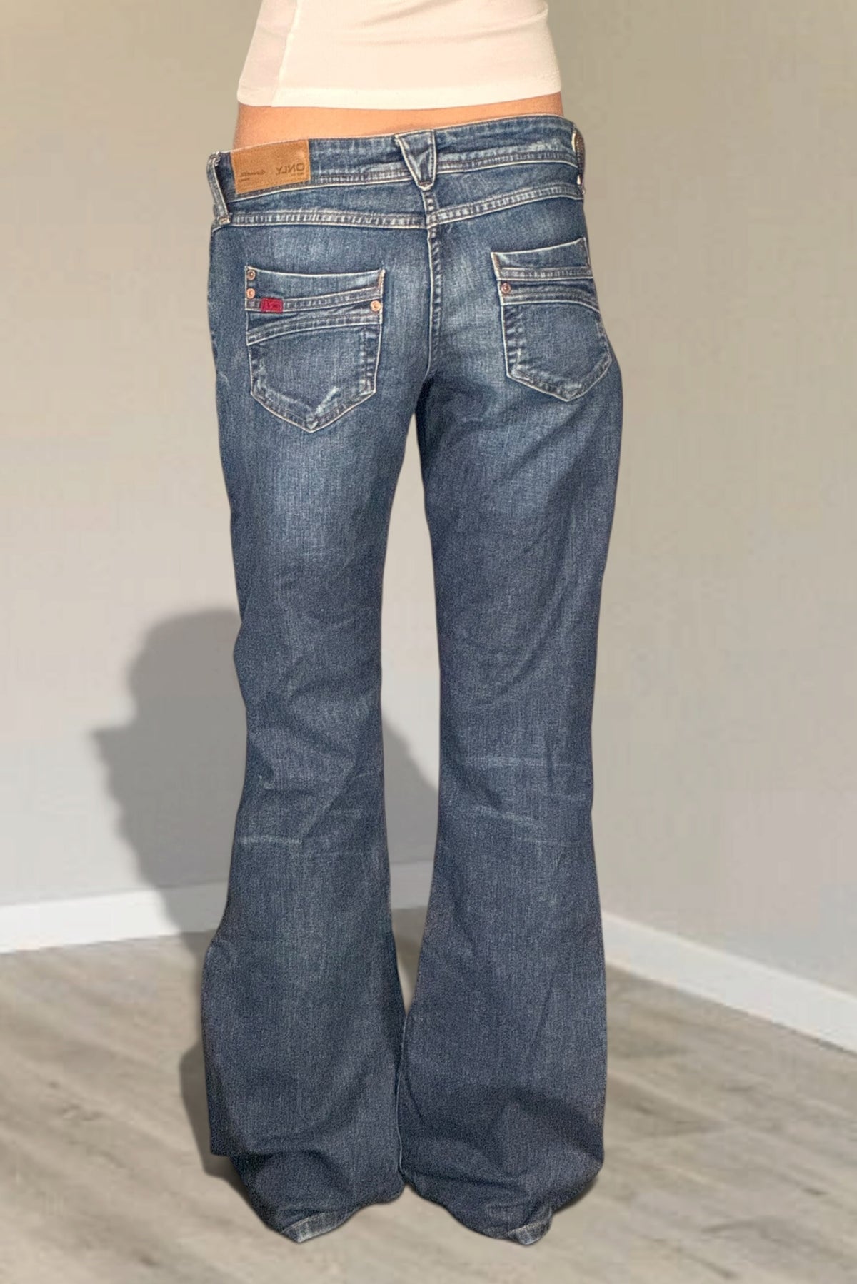 Lågmidjade jeans stl: M