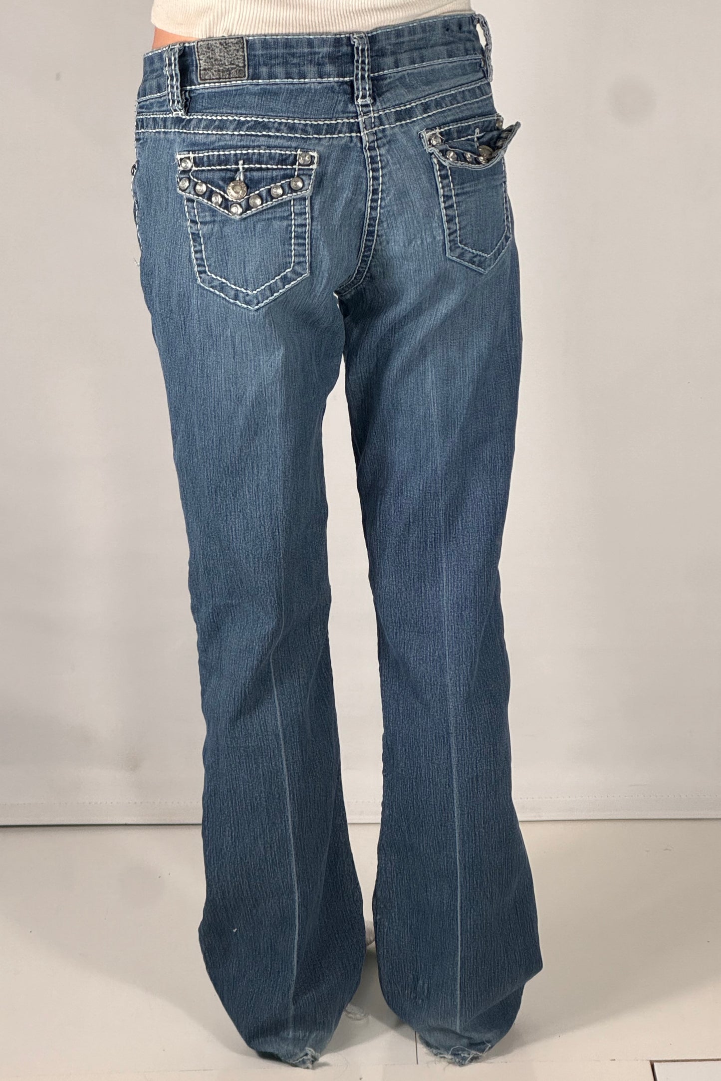 Lågmidjade jeans stl: S