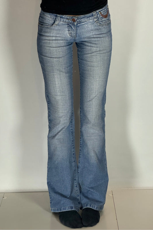 Lågmidjade jeans stl: XS