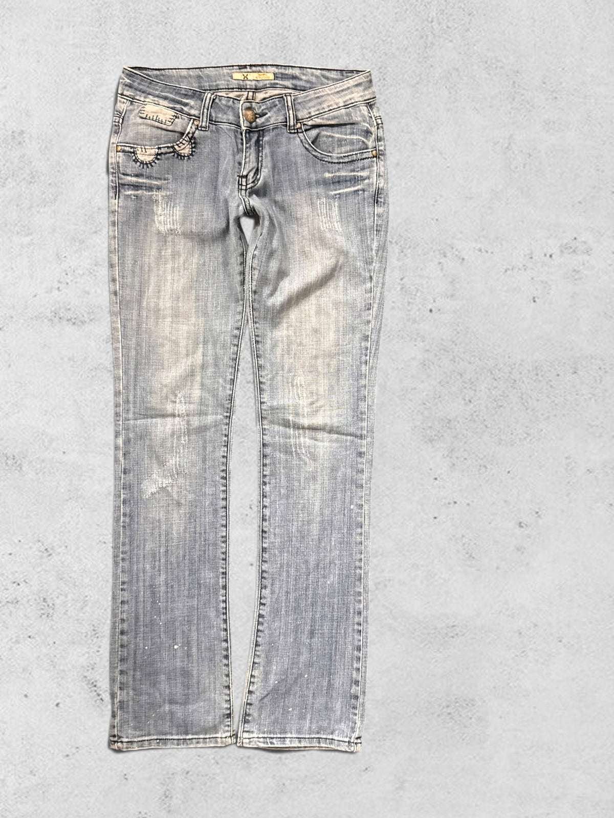 Lågmidjade jeans stl: XS