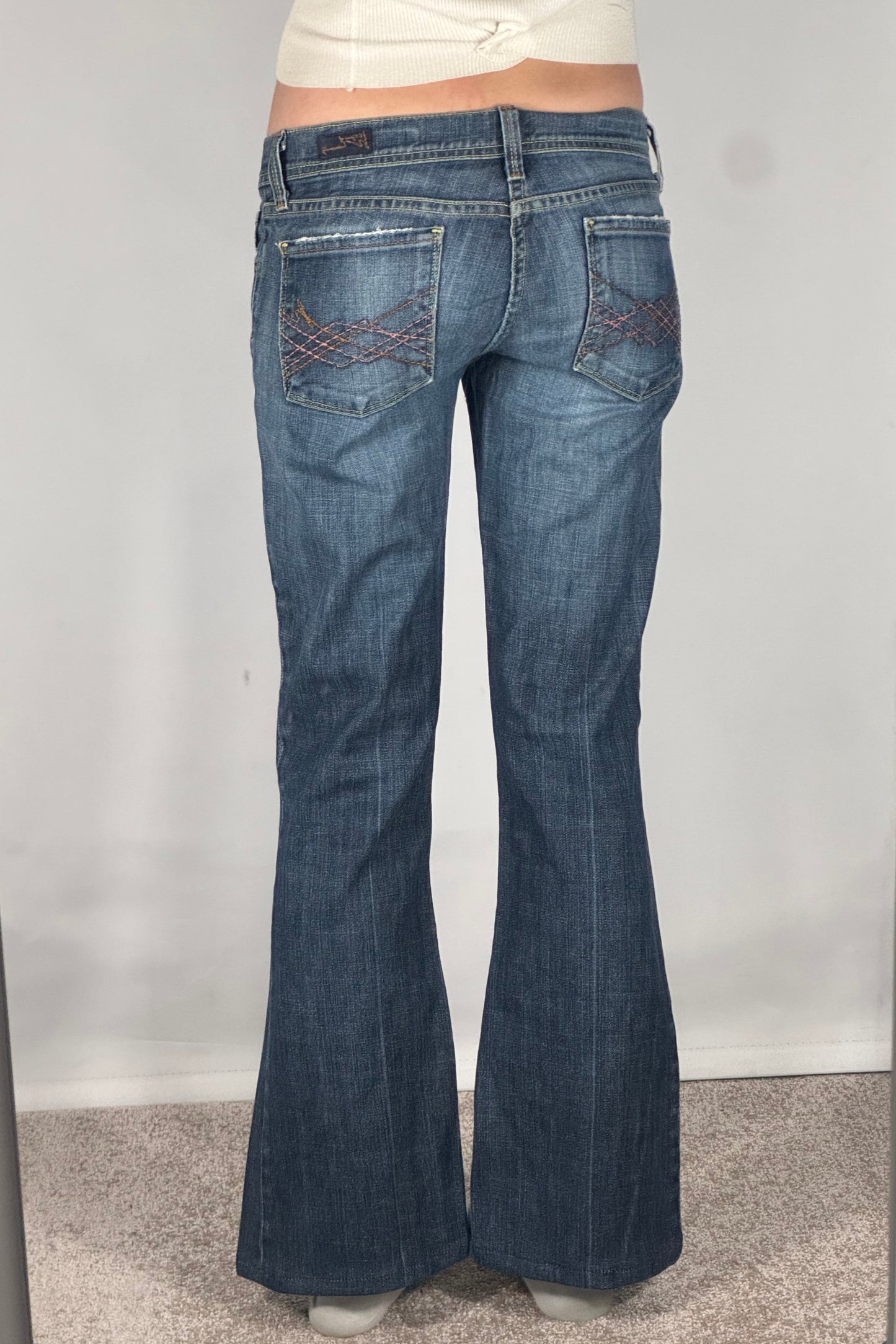 Lågmidjade jeans stl: XS