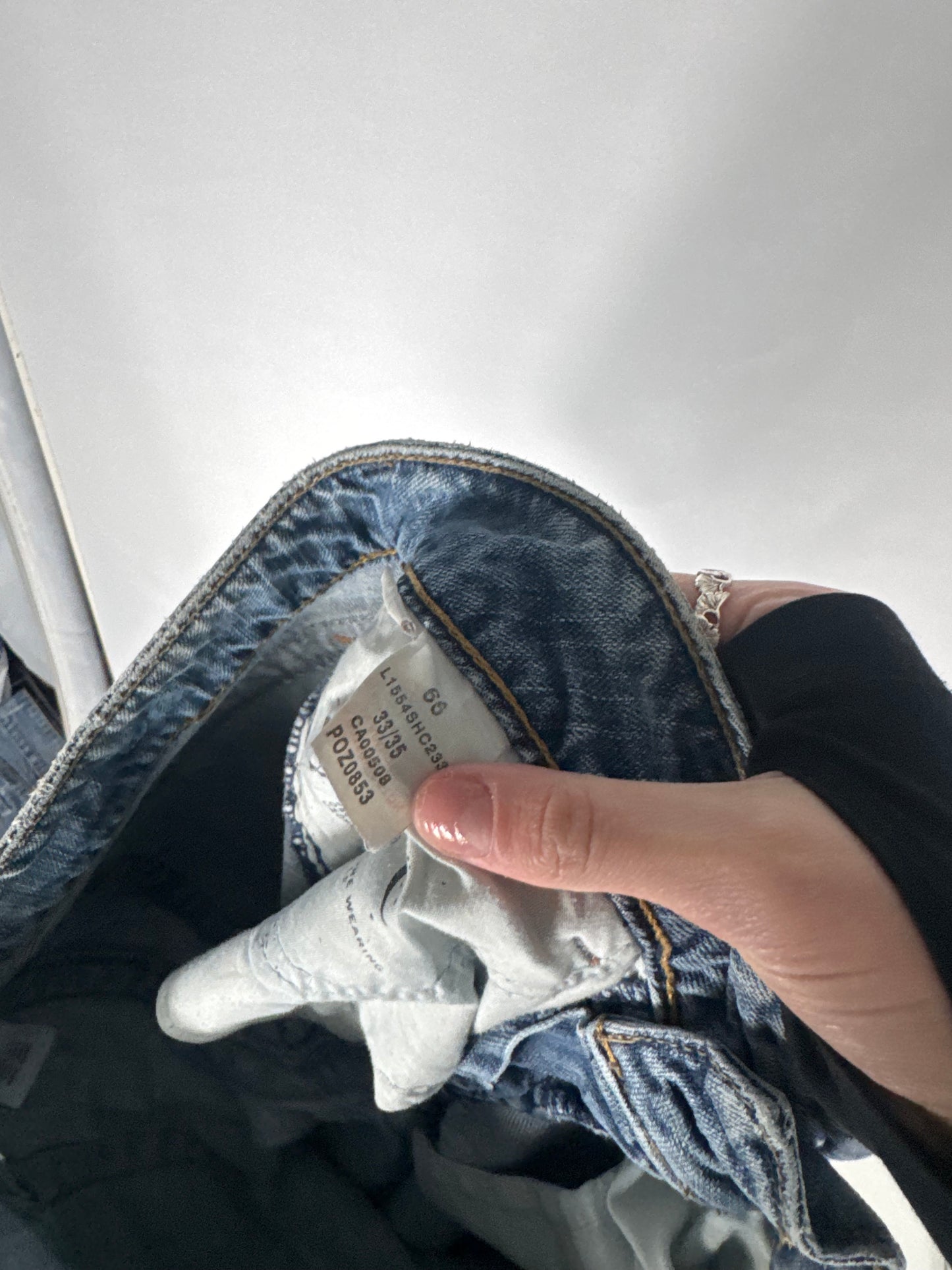 Lågmidjade jeans stl: L