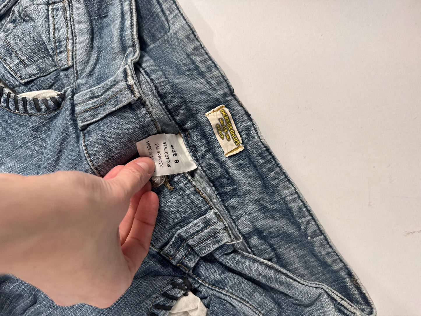 Lågmidjade jeans stl: S