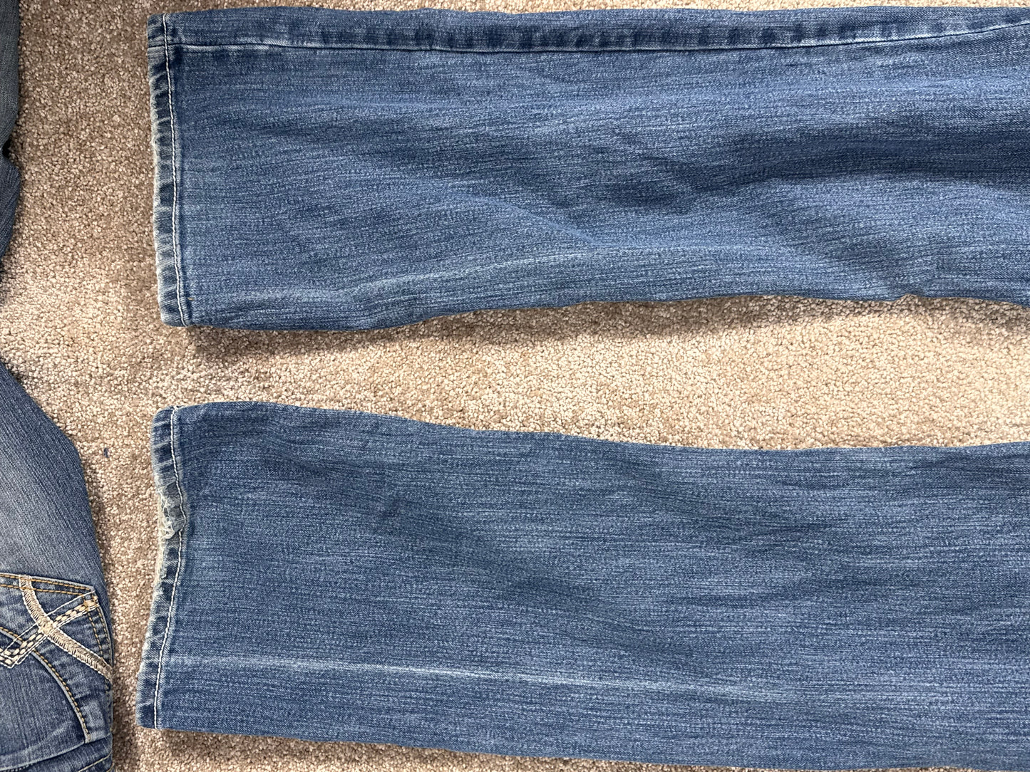 Lavtaljede jeans str: M